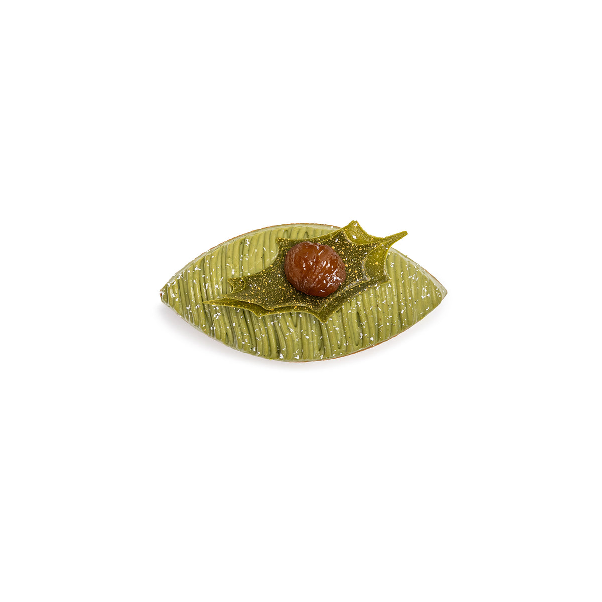 抹茶栗子蒙布朗挞（小）