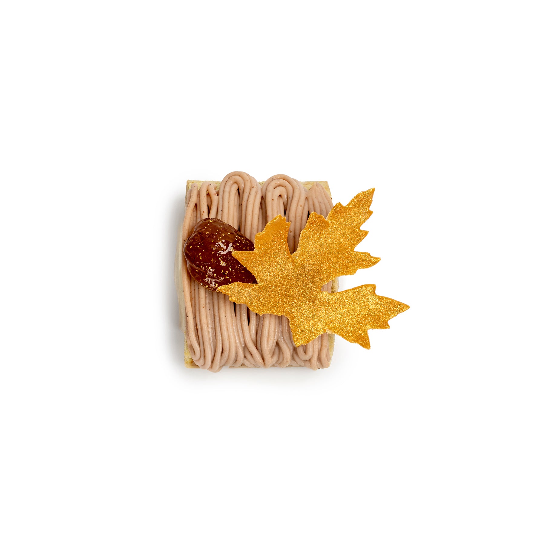 Pear Chestnut Christmas Roll Cake (Small)