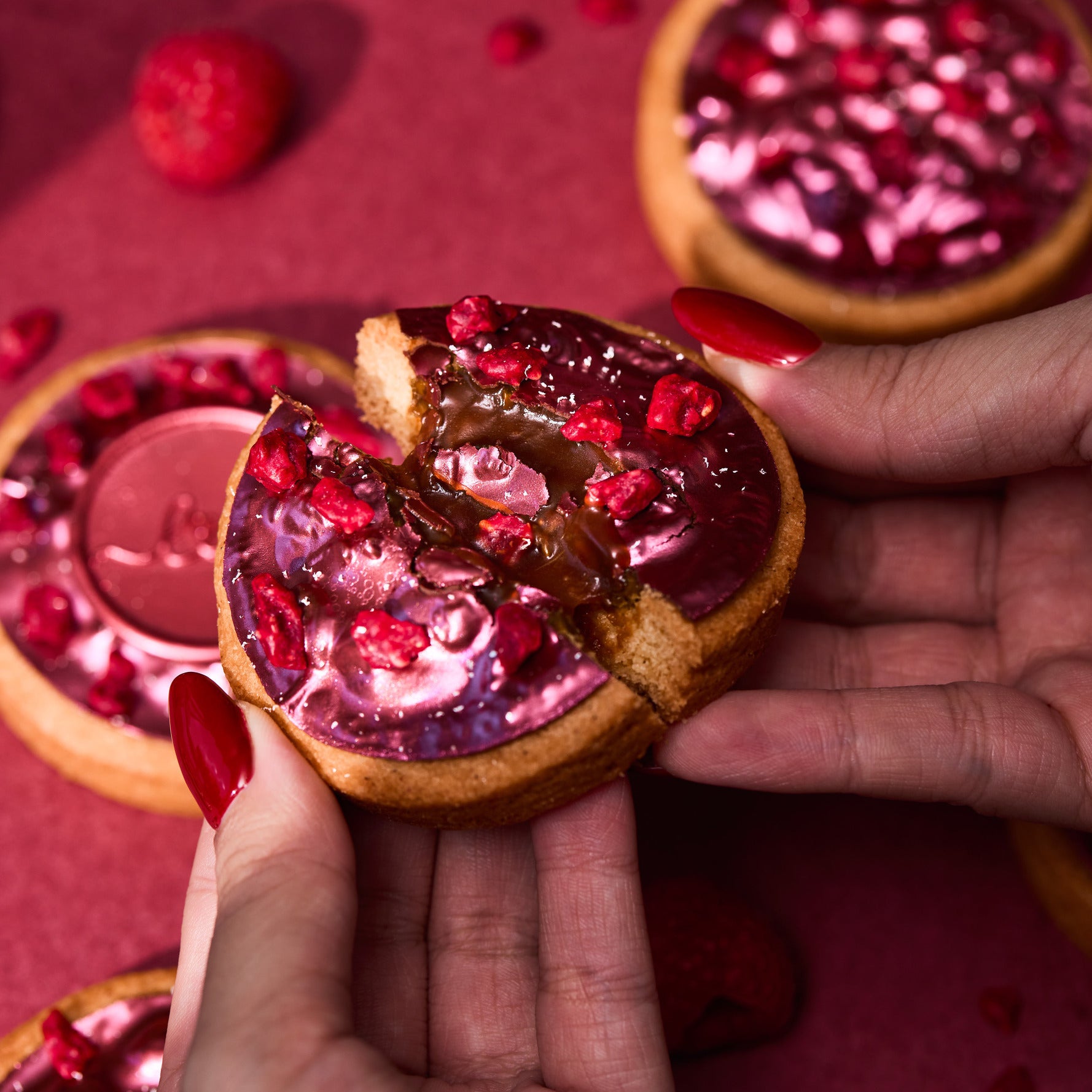 開心果覆盆子曲奇 - 情人節限定