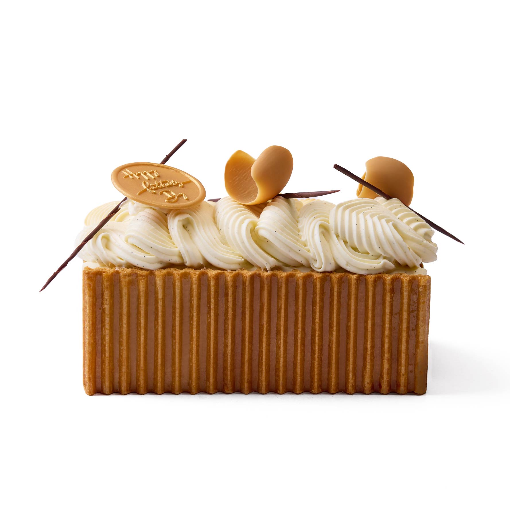 Salted Caramel & Vanilla Millefeuille