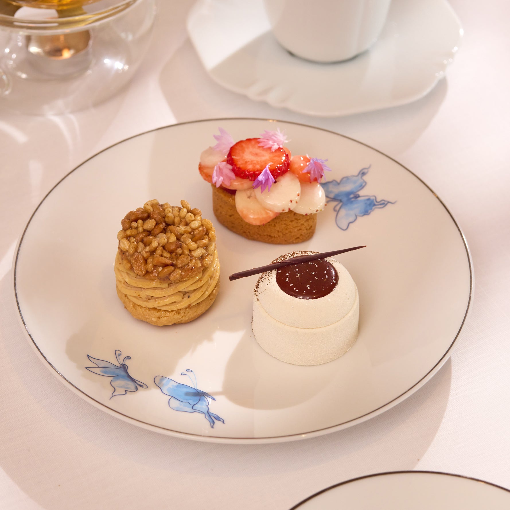 Gift Card for Afternoon Tea for Two with 2 Glasses of Billecart Champagne at The Butterfly Room