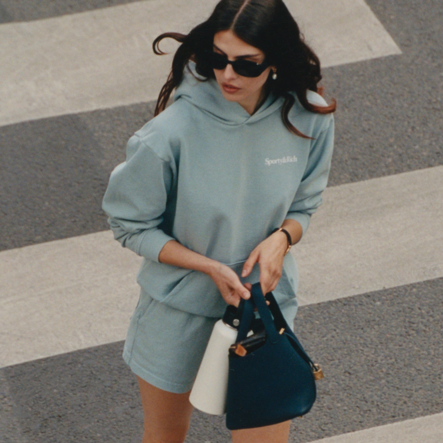 Sporty & Rich - Hoodie (Asaya Blue) - Rosewood Hong Kong Online Shop