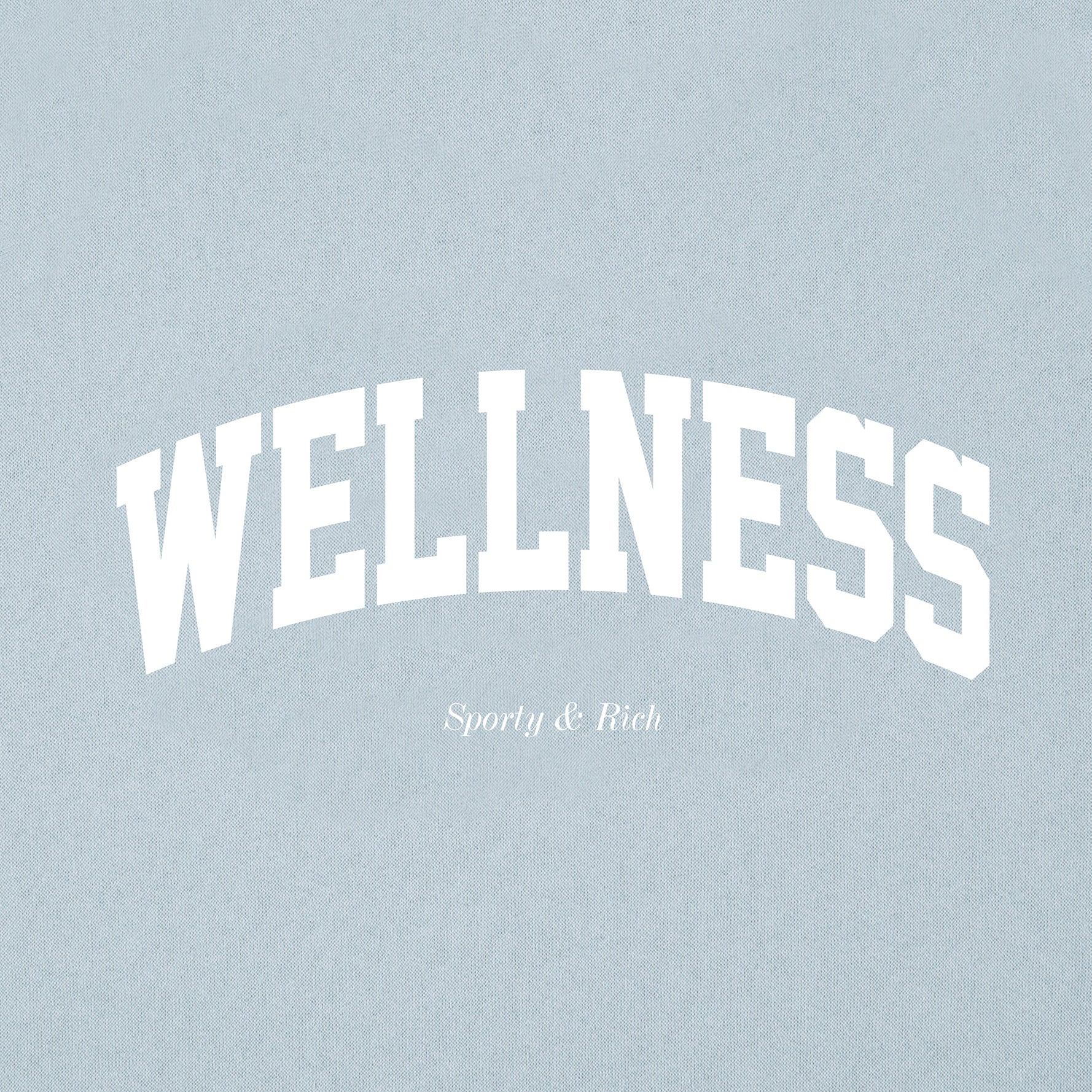 Sporty & Rich - Wellness Ivy T裇 (Asaya粉藍色)