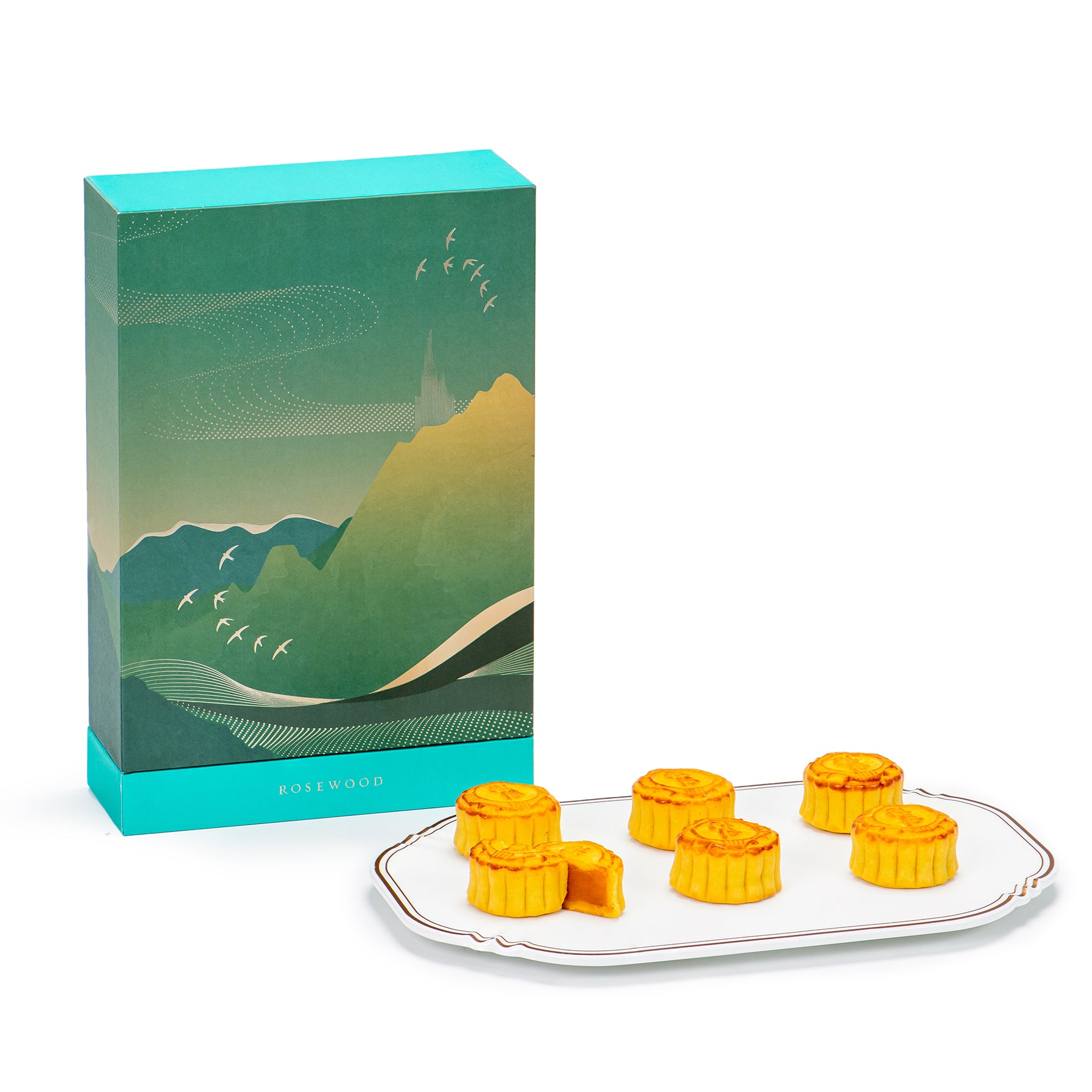 The Legacy House Mini Egg Custard Mooncakes (6pcs)
