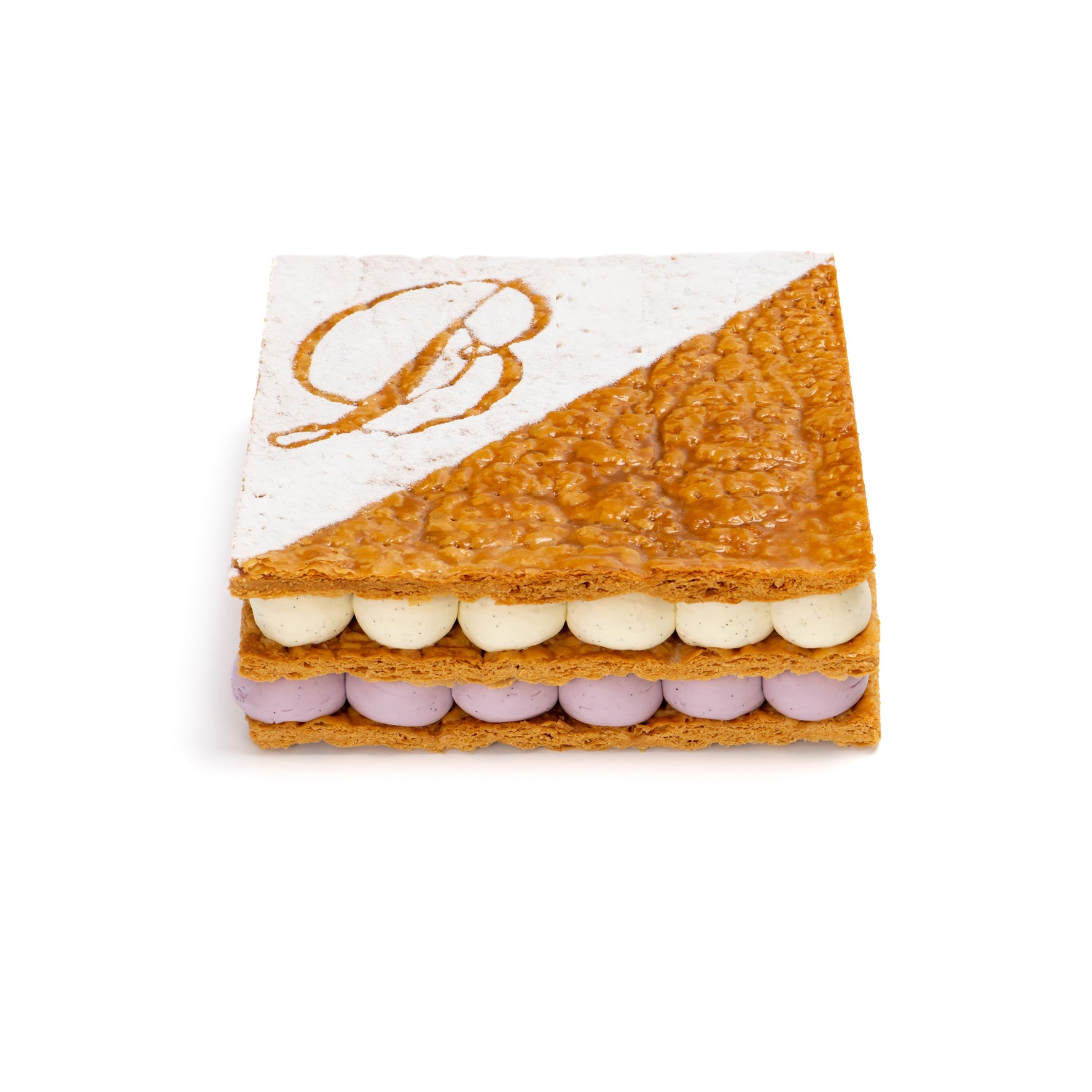 [Limited-Time Offer] Taro Vanilla Millefeuille Cake